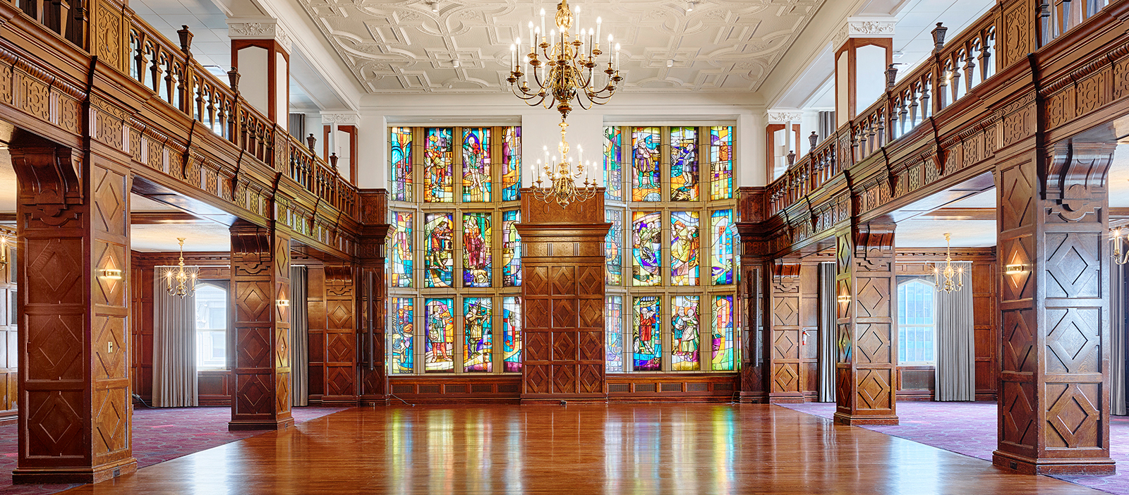 The Tudor Ballroom Holds A Refined Kind Of Preserved Beauty.