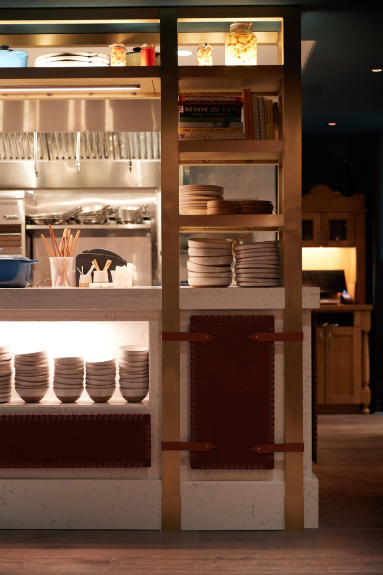 Dishes And Plates Arranged In Orderly Fashion.