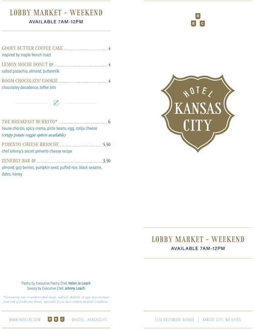 Lobby Cafe At Hotel Kansas City In Downtown Kc
