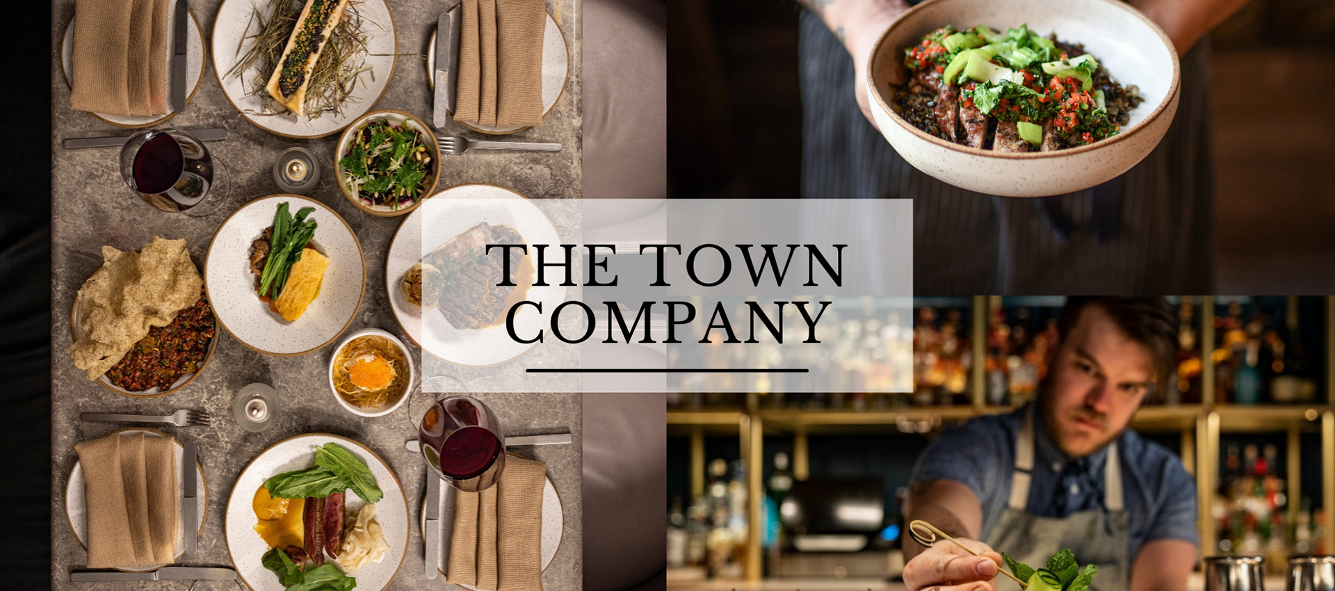 The Town Company Culinary Options.